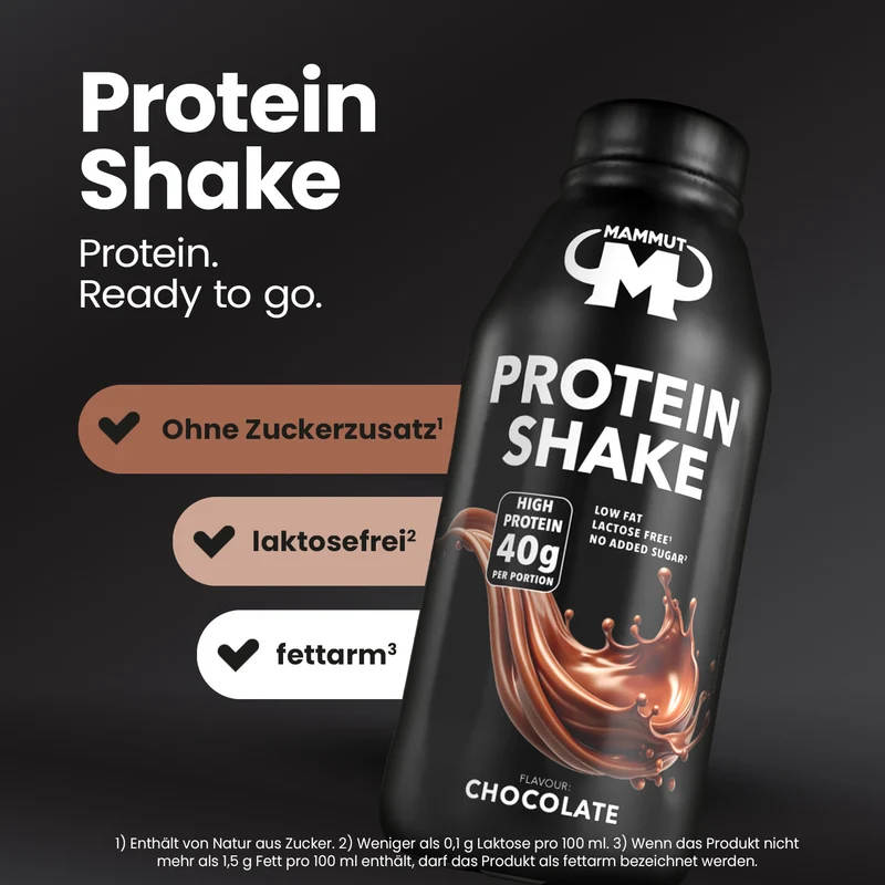 Protein Shake - RTD - 500 ml PET Flasche