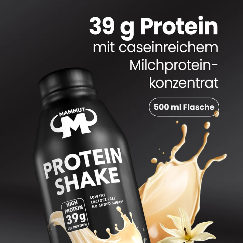 Protein Shake - RTD - 500 ml PET Flasche
