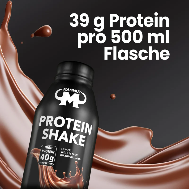 Protein Shake - RTD - 500 ml PET Flasche