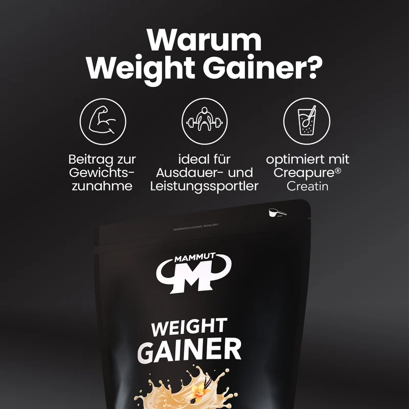 Weight Gainer Crash 5000 - 1400 g Zipp-Beutel