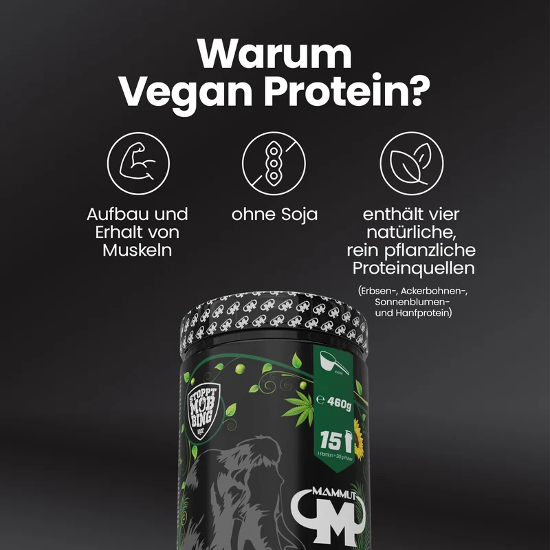 Vegan Protein - 460 g Dose