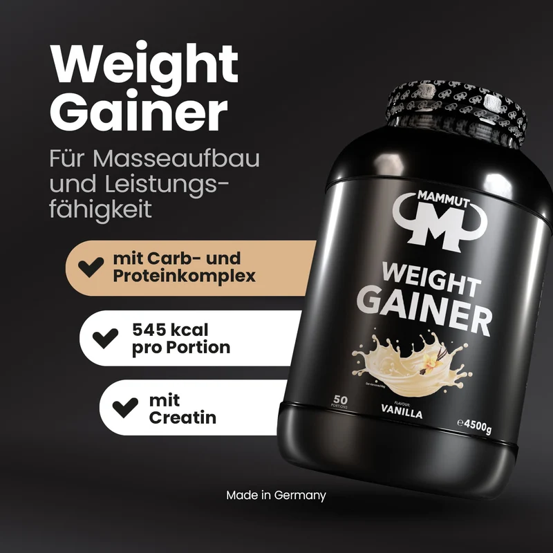 Weight Gainer Crash 5000 - 4500 g Dose