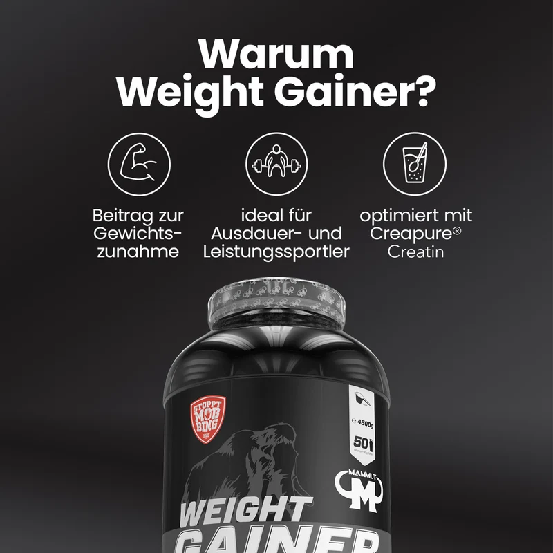 Weight Gainer Crash 5000 - 4500 g Dose