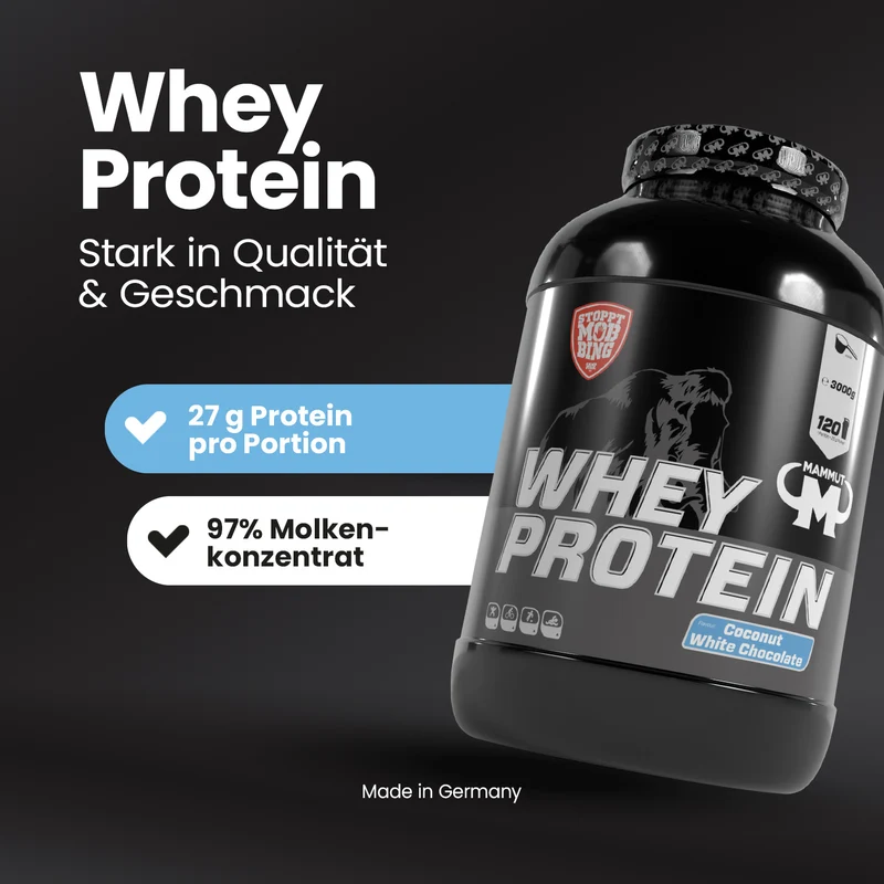 Whey Protein - 3000 g Dose