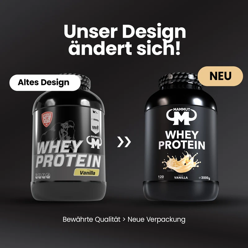 Whey Protein - 3000 g Dose