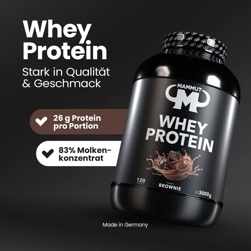 Whey Protein - 3000 g Dose