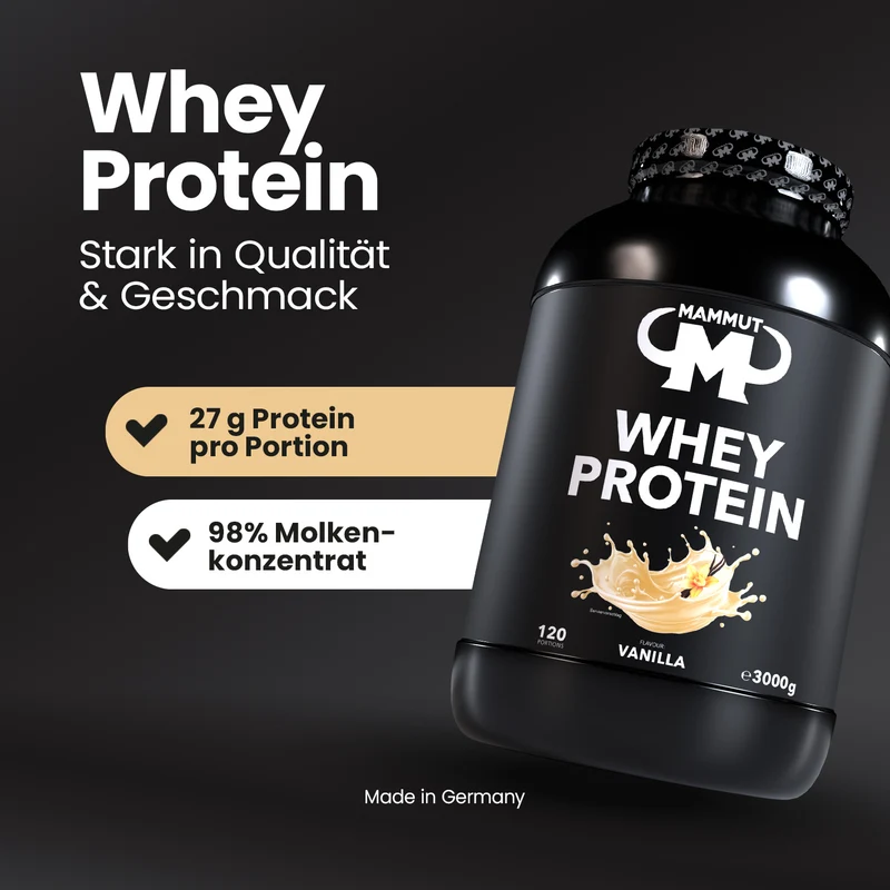 Whey Protein - 3000 g Dose