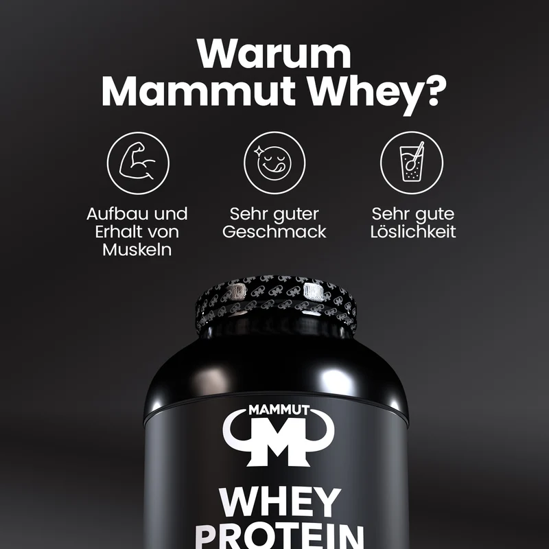 Whey Protein - 3000 g Dose