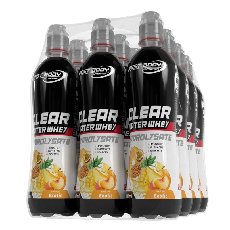 Clear Water Whey Drink - RTD - 500 ml PET Flasche
