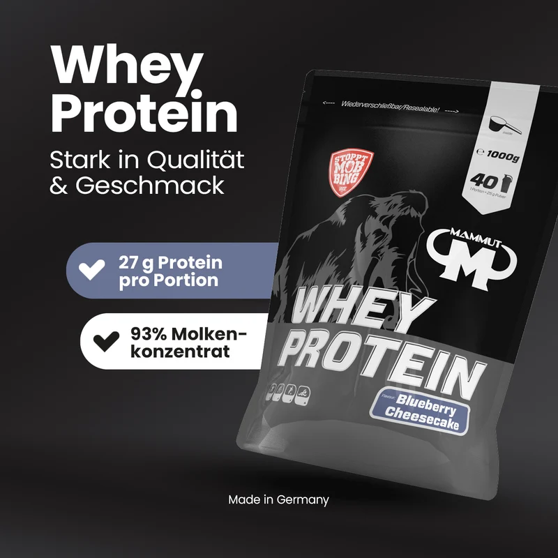 Whey Protein - 1000 g Zipp-Beutel