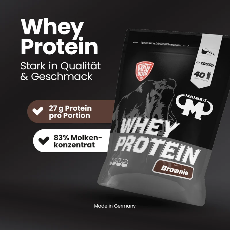 Whey Protein - 1000 g Zipp-Beutel