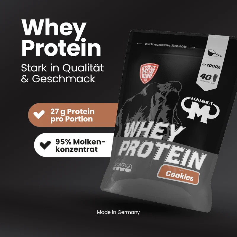 Whey Protein - 1000 g Zipp-Beutel