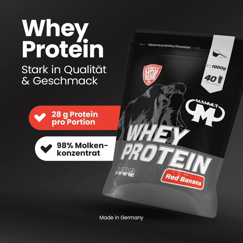 Whey Protein - 1000 g Zipp-Beutel