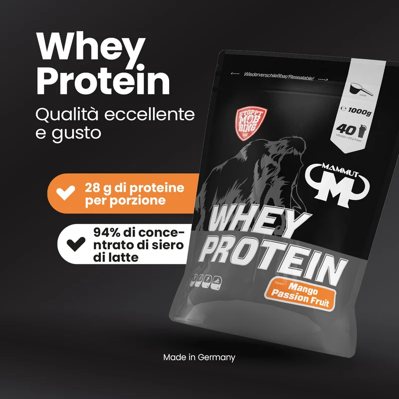 Whey Protein - 1000 g Zipp-Beutel