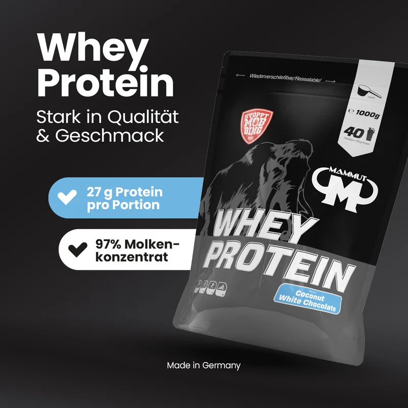 Whey Protein - 1000 g Zipp-Beutel