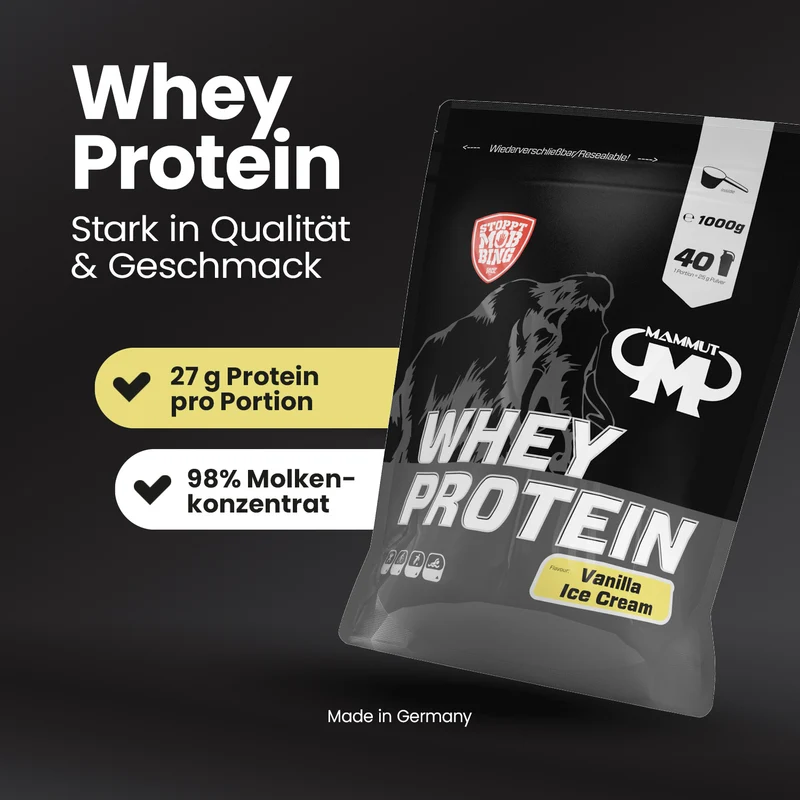 Whey Protein - 1000 g Zipp-Beutel