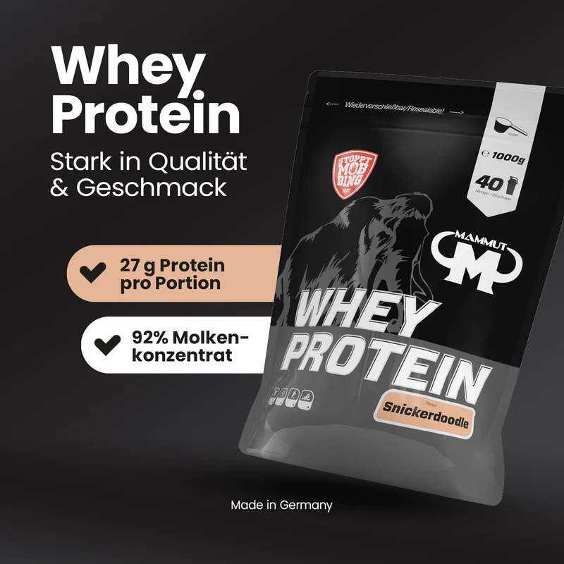 Whey Protein - 1000 g Zipp-Beutel