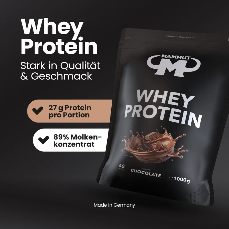 Whey Protein - 1000 g Zipp-Beutel