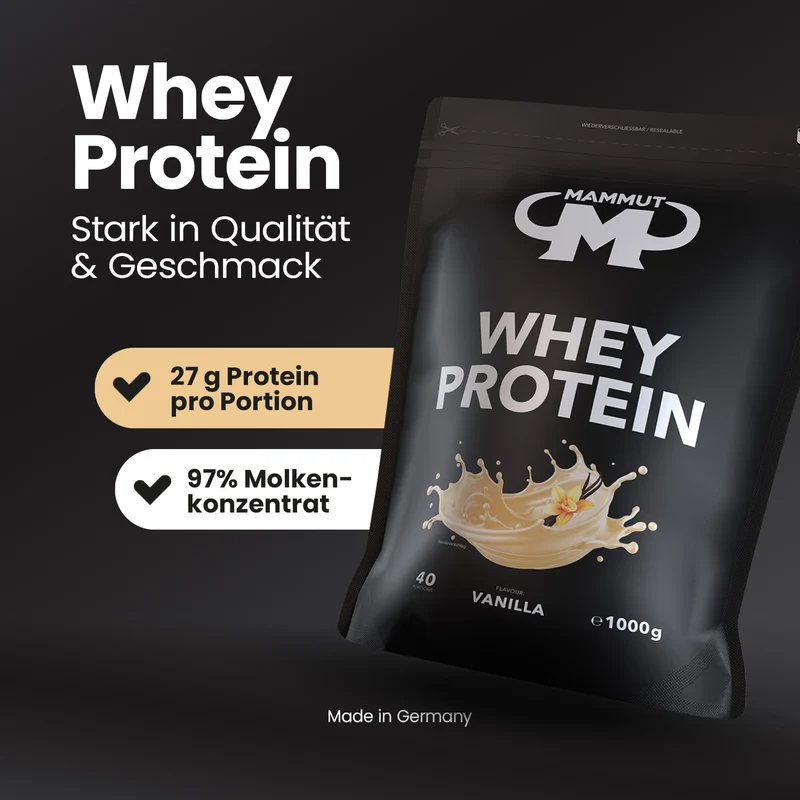 Whey Protein - 1000 g Zipp-Beutel