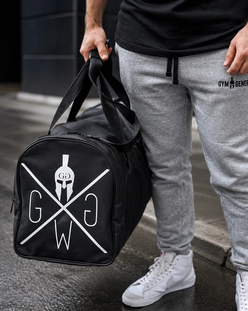 Sporttasche Gross 65L - Schwarz