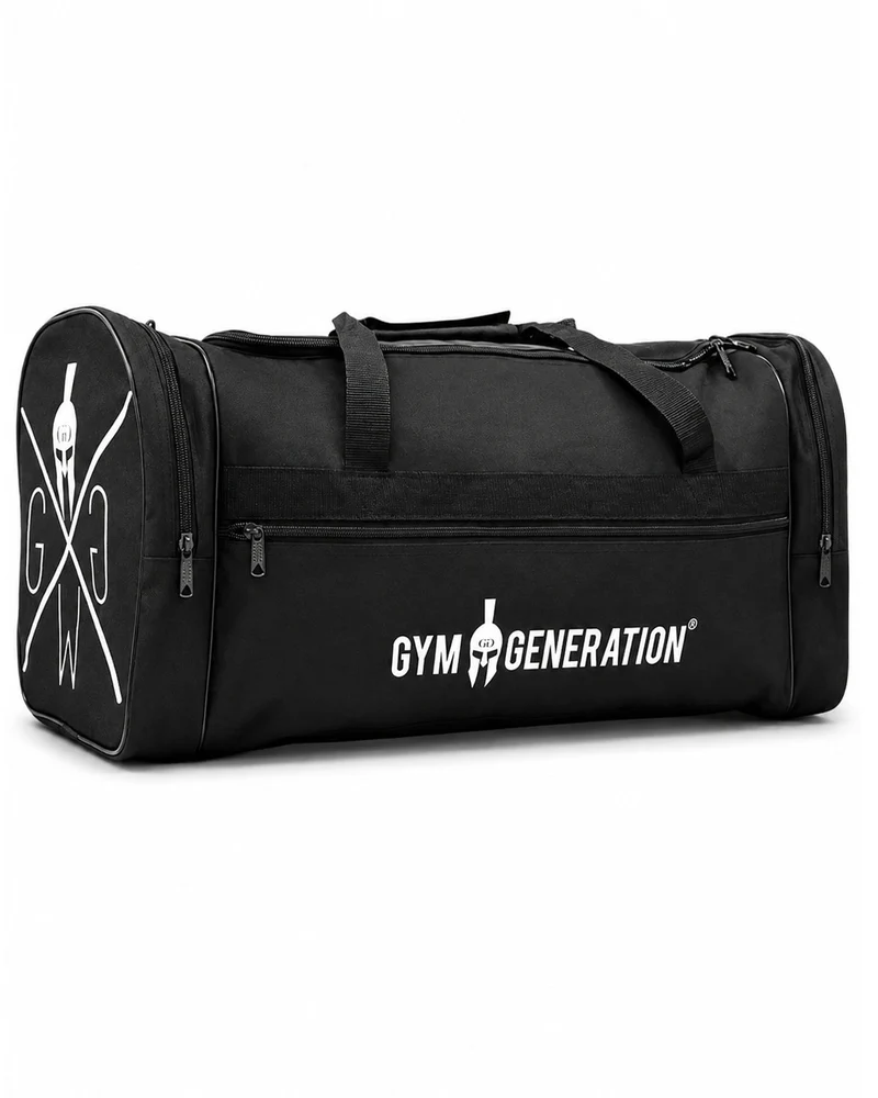 Sporttasche Gross 65L - Schwarz