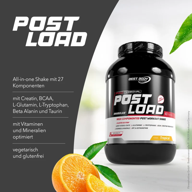 Post Load - Tropical - 1800 g Dose