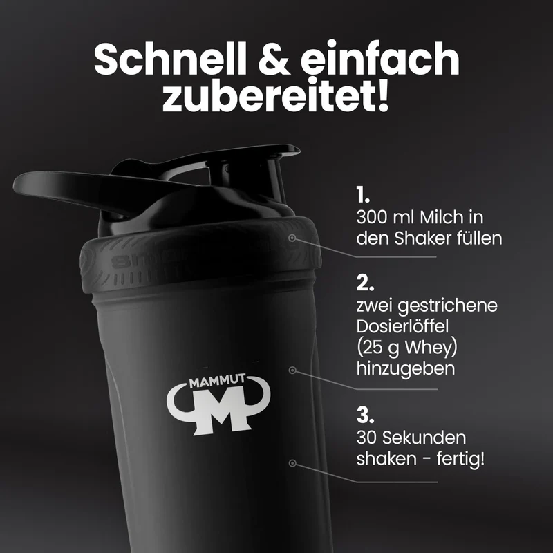 Whey Protein - Mix Beutel - 10 x 25 g Portionsbeutel - verpackt im Zipp