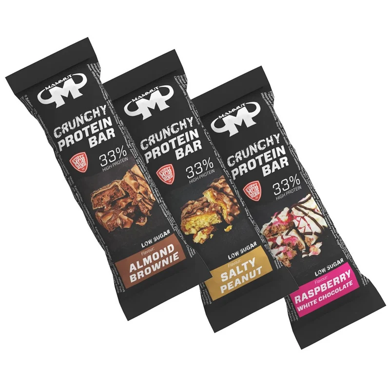 Crunchy Protein - Mix Box - 12 x 45 g Riegel