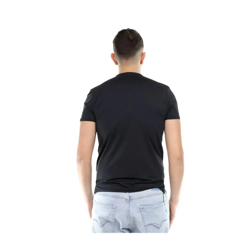 RRD Herren T-Shirt, schwarz, Polyamid-Elastan-Mischgewebe