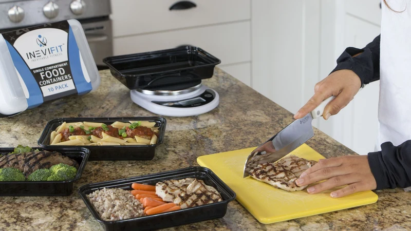 INEVIFIT | Meal Prep Containers 28 oz.
