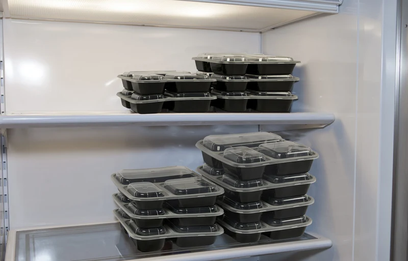 INEVIFIT | Meal Prep Containers 36 oz. 3-Compartment