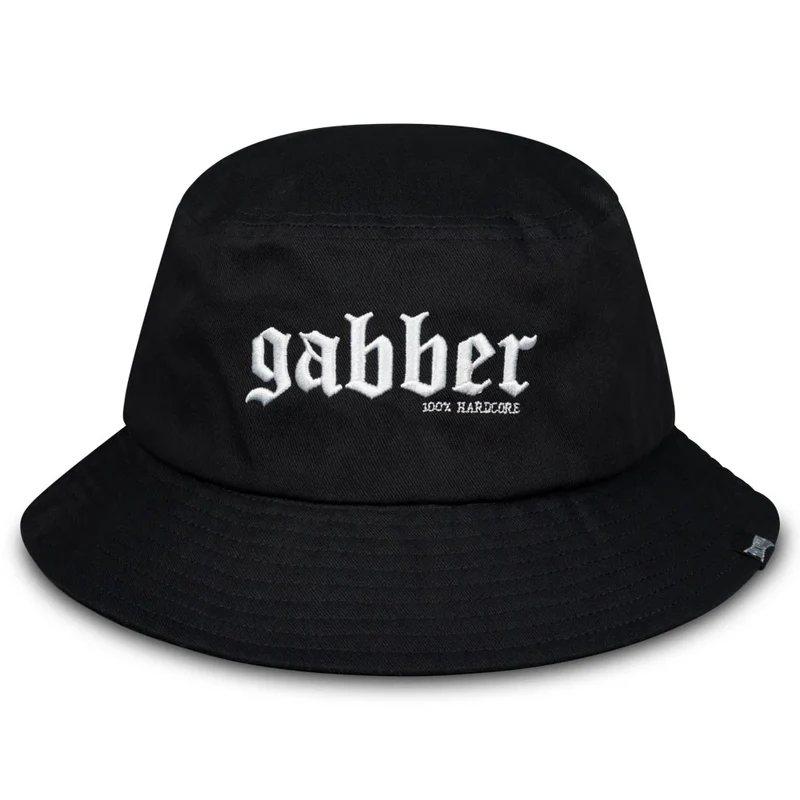 100% HARDCORE Anglerhut "Gabber" | Black