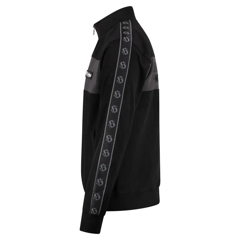 HOOLIGAN Trainingsjacke "We don´t Care" | Black