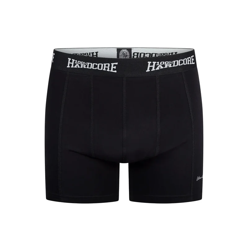 ❌ SALE ❌ 100% HARDCORE Boxershorts "Essential" | Black (Doppelpack)