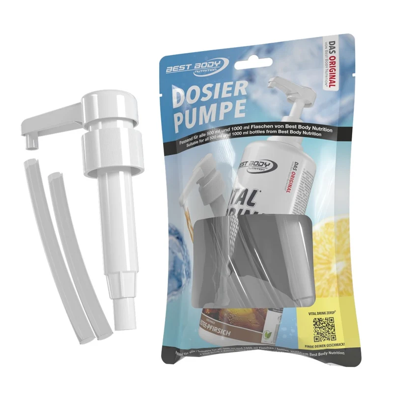 Dosierpumpe für 2 Flaschengrößen: 500 ml und 1000 ml - Stück