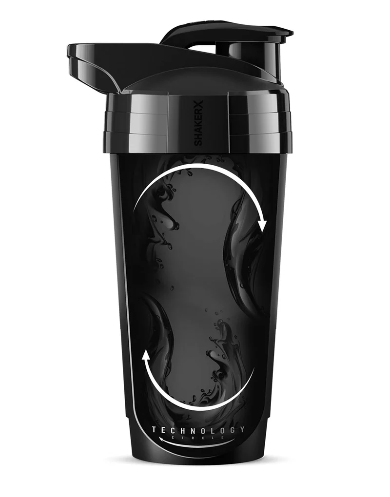 Protein Shaker Premium 700ml - Schwarz