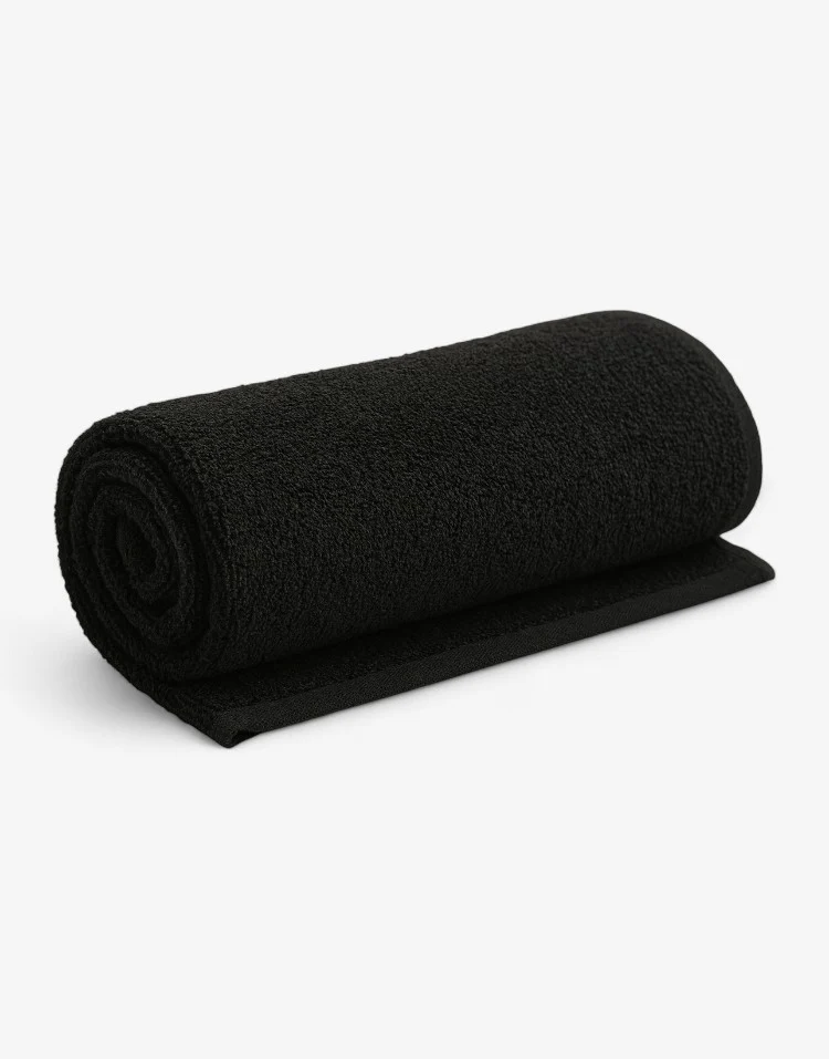 Sporthandtuch - Schwarz / Gold