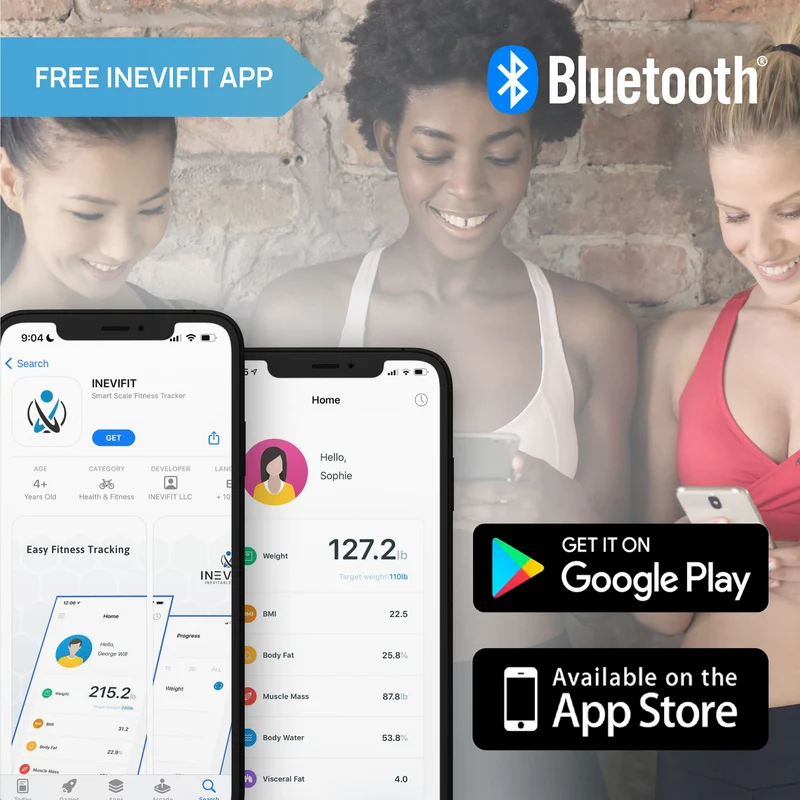 INEVIFIT | Smart Body Fat Scale