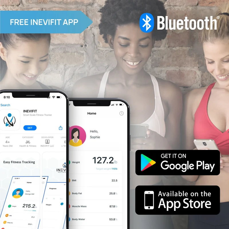 INEVIFIT | Smart Body Fat Scale