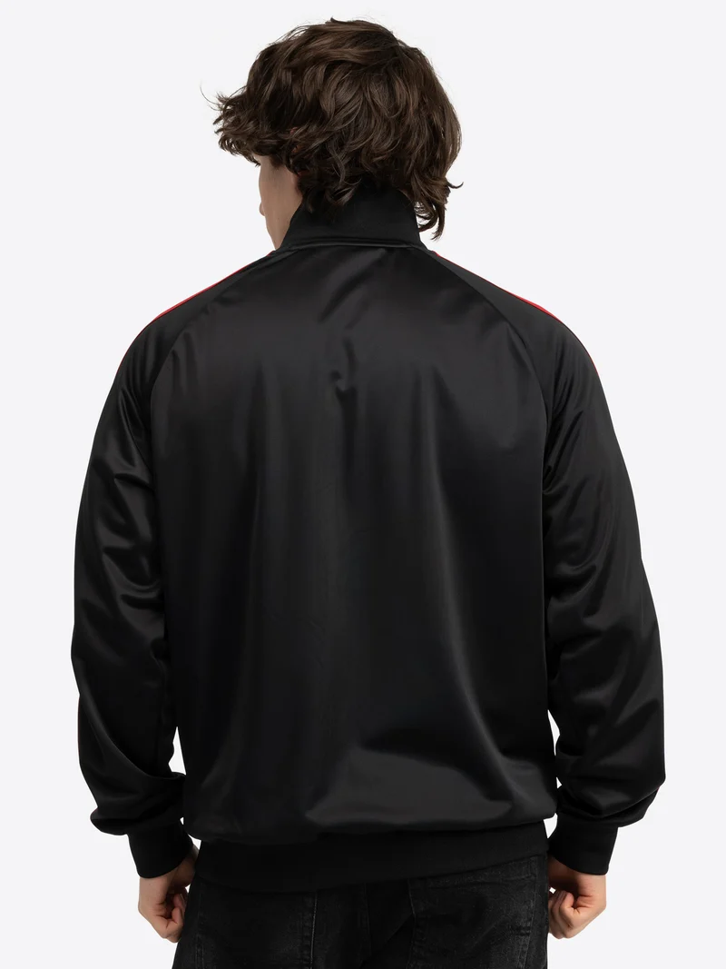 LONSDALE Trainingsjacke "Bracklesham" | Black/Red/White