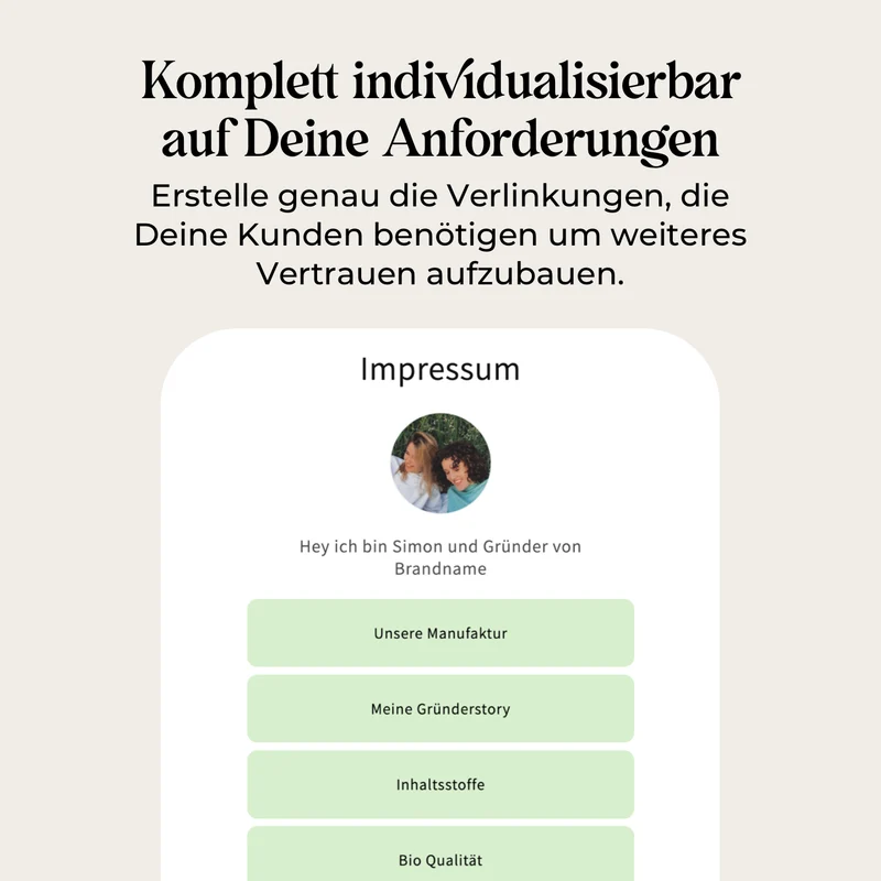 Impressum Links