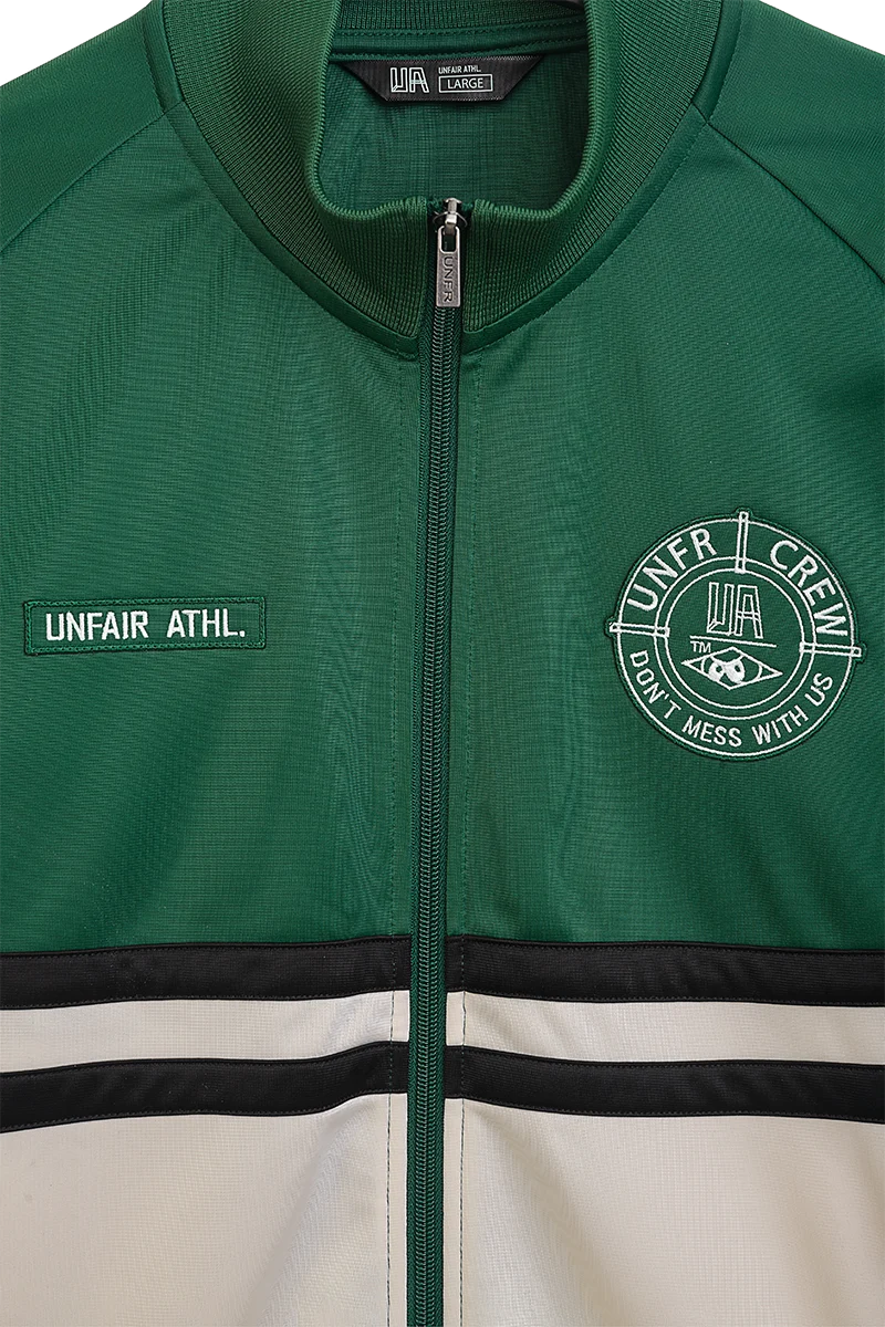UNFAIR ATHLETICS DMWU Tracktop | Shamrock Green