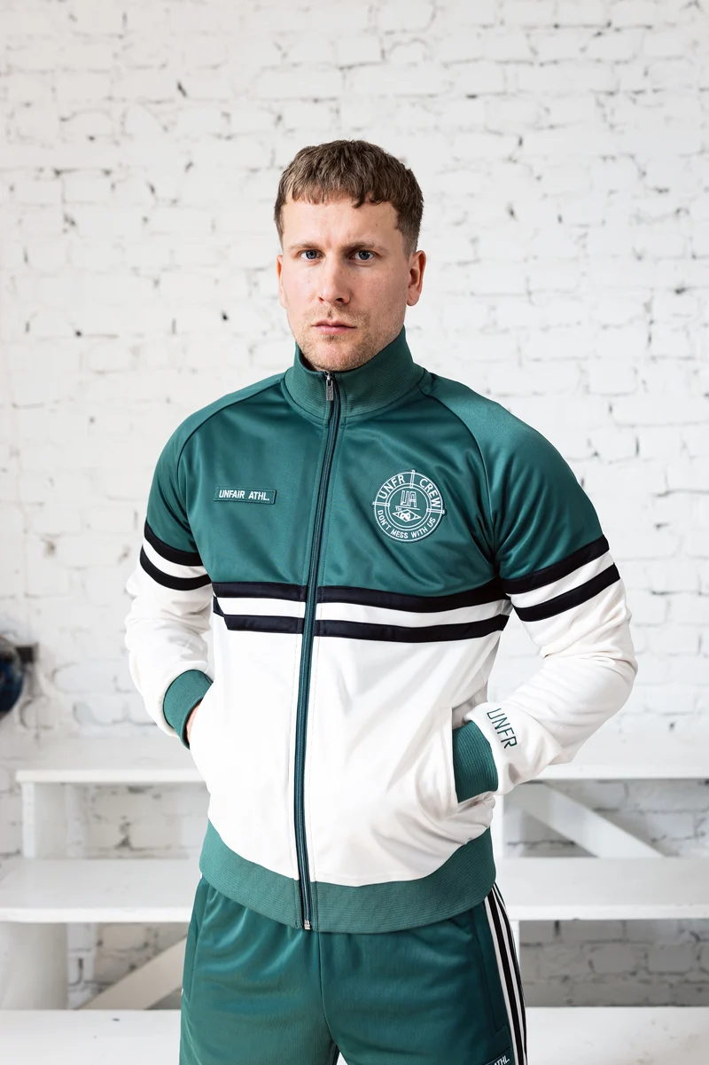 UNFAIR ATHLETICS DMWU Tracktop | Shamrock Green