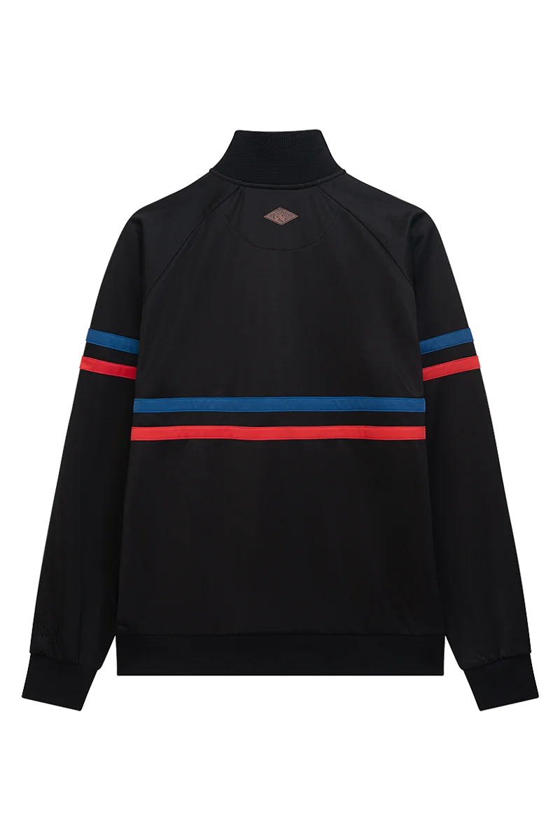 UNFAIR ATHLETICS DMWU Tracktop | Black Tricolore