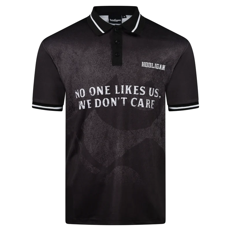 HOOLIGAN Football Shirt "No One Likes Us" | Black