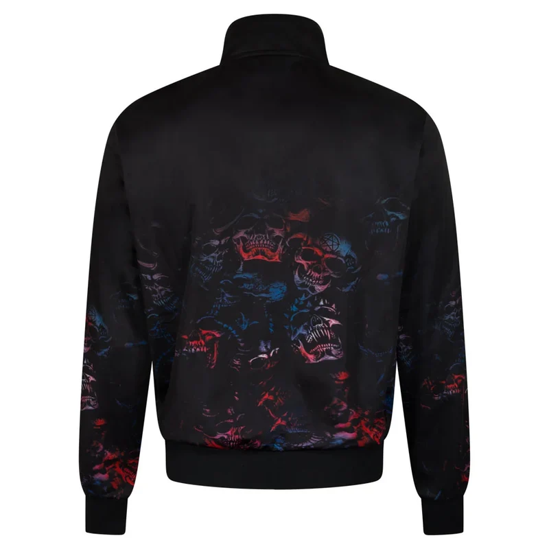 ❌ SALE ❌ FRENCHCORE Trainingsjacke "Faded Skulls" | Schwarz