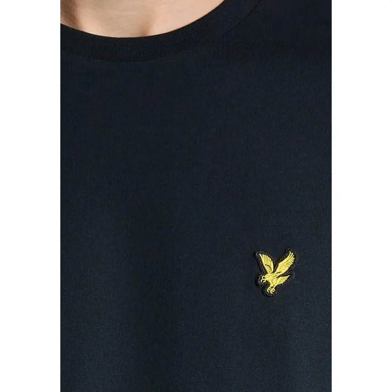 Lyle & Scott Herren T-Shirt aus blauer Baumwolle