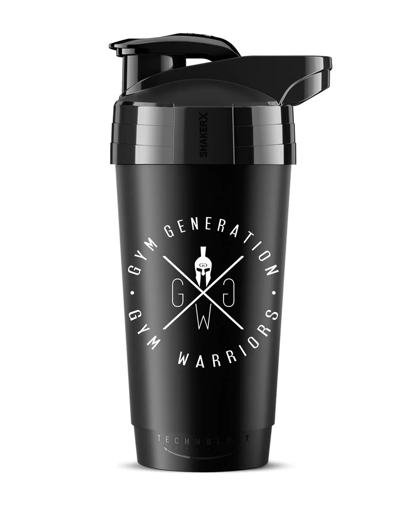 Protein Shaker Premium 700ml - Schwarz