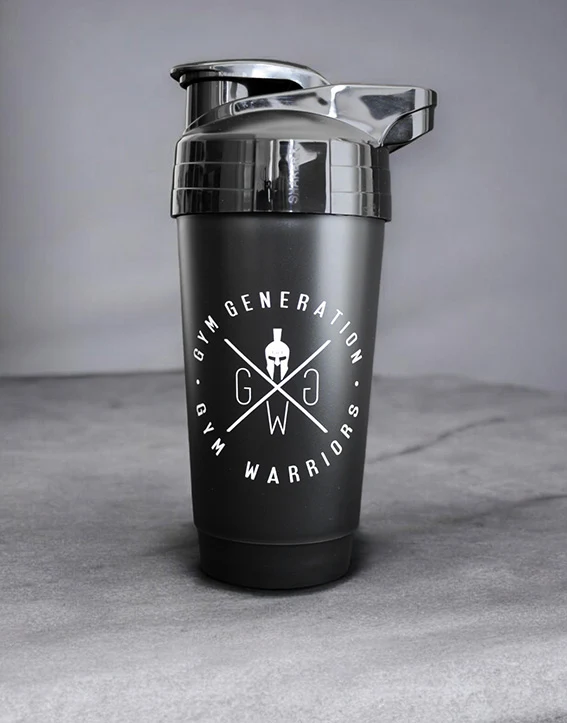 Protein Shaker Premium 700ml - Schwarz