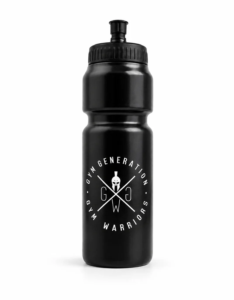 Sportflasche 'Gym Generation' 750ml - Schwarz